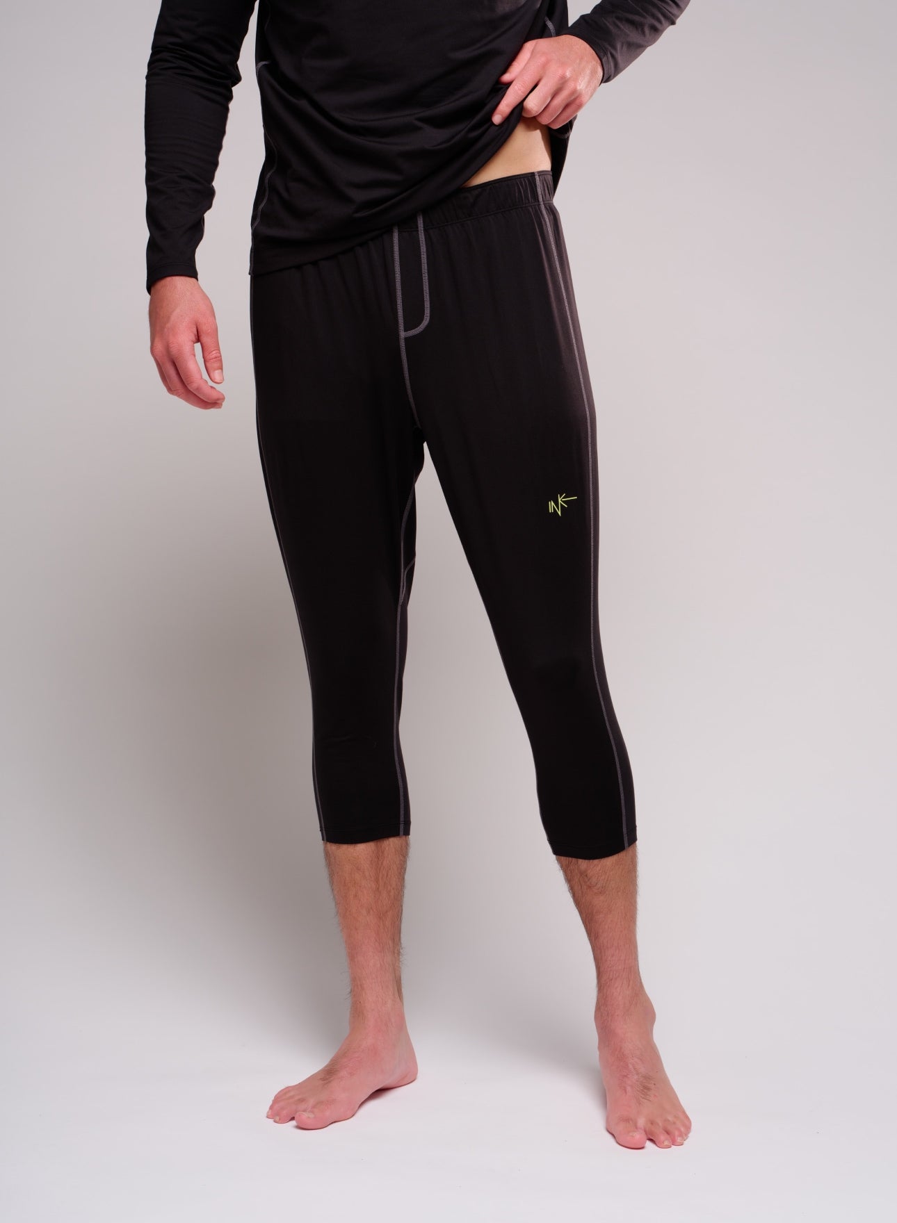 Nova Base Layer Cropped Legging Mens - InkLine