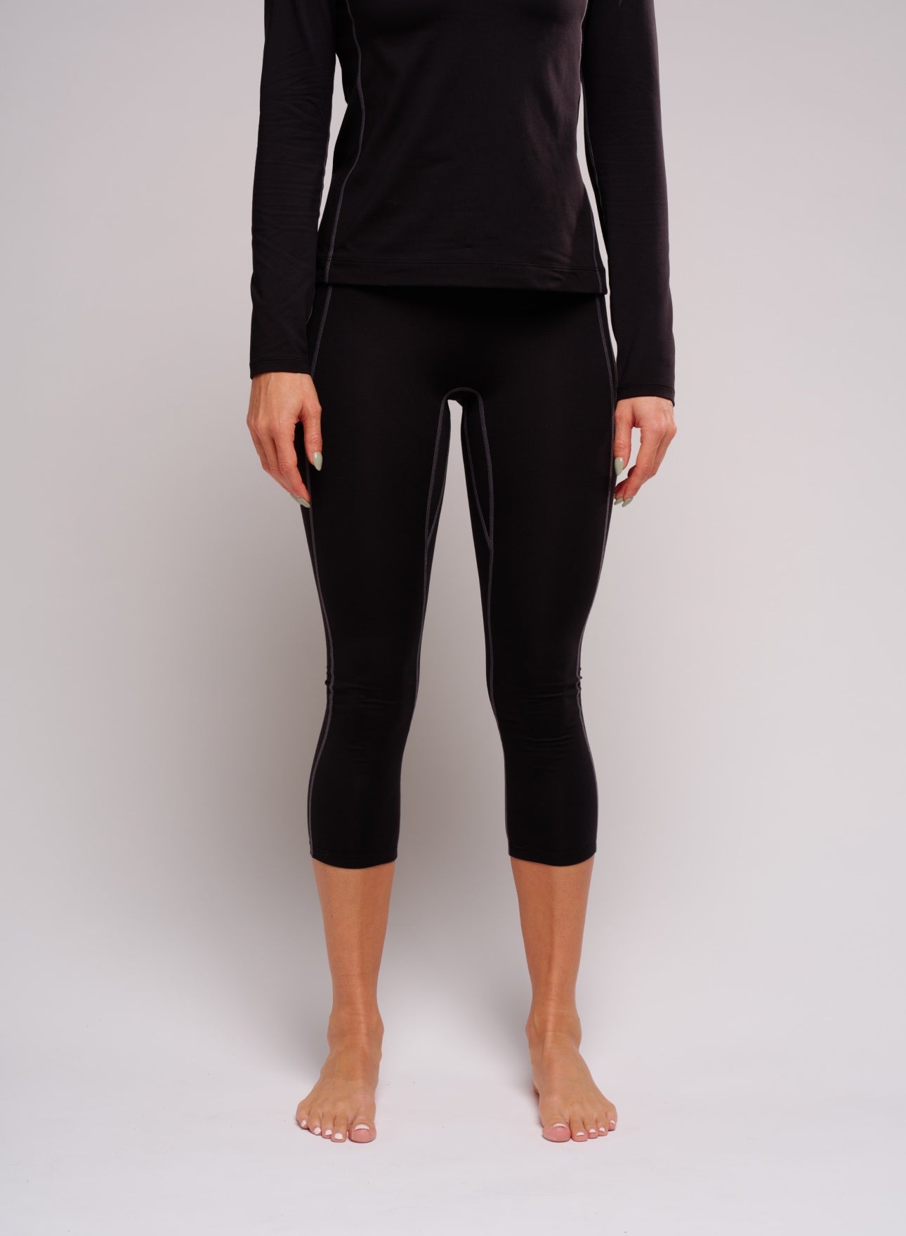 Nova Base Layer Cropped Legging Womens - InkLine