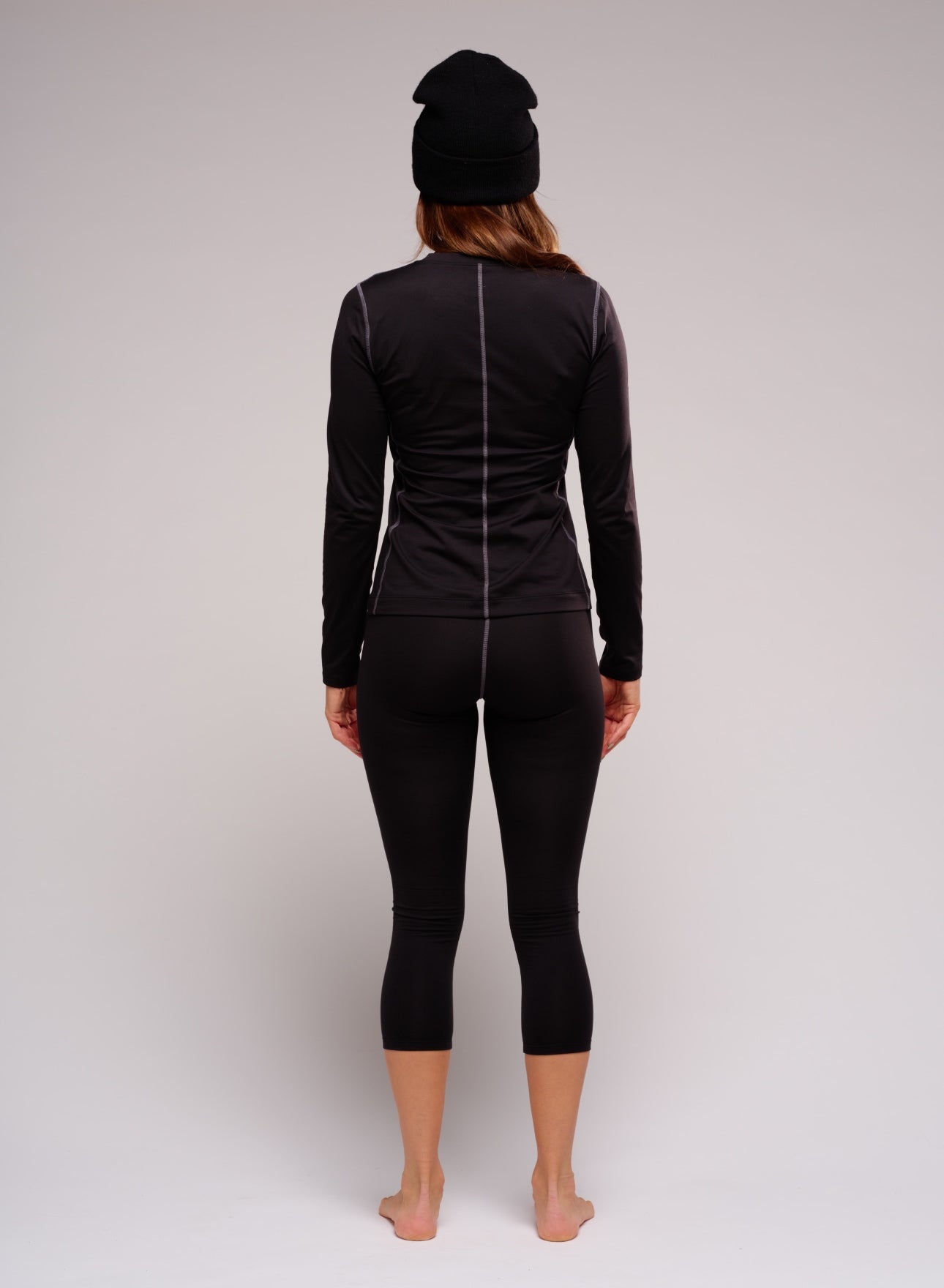 Nova Base Layer Cropped Legging Womens - InkLine