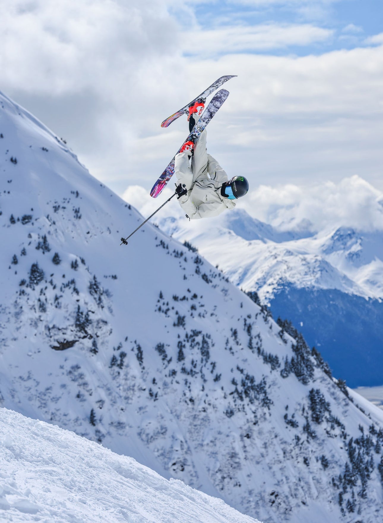 mens all cream matching ski and snowboard outfit - InkLine