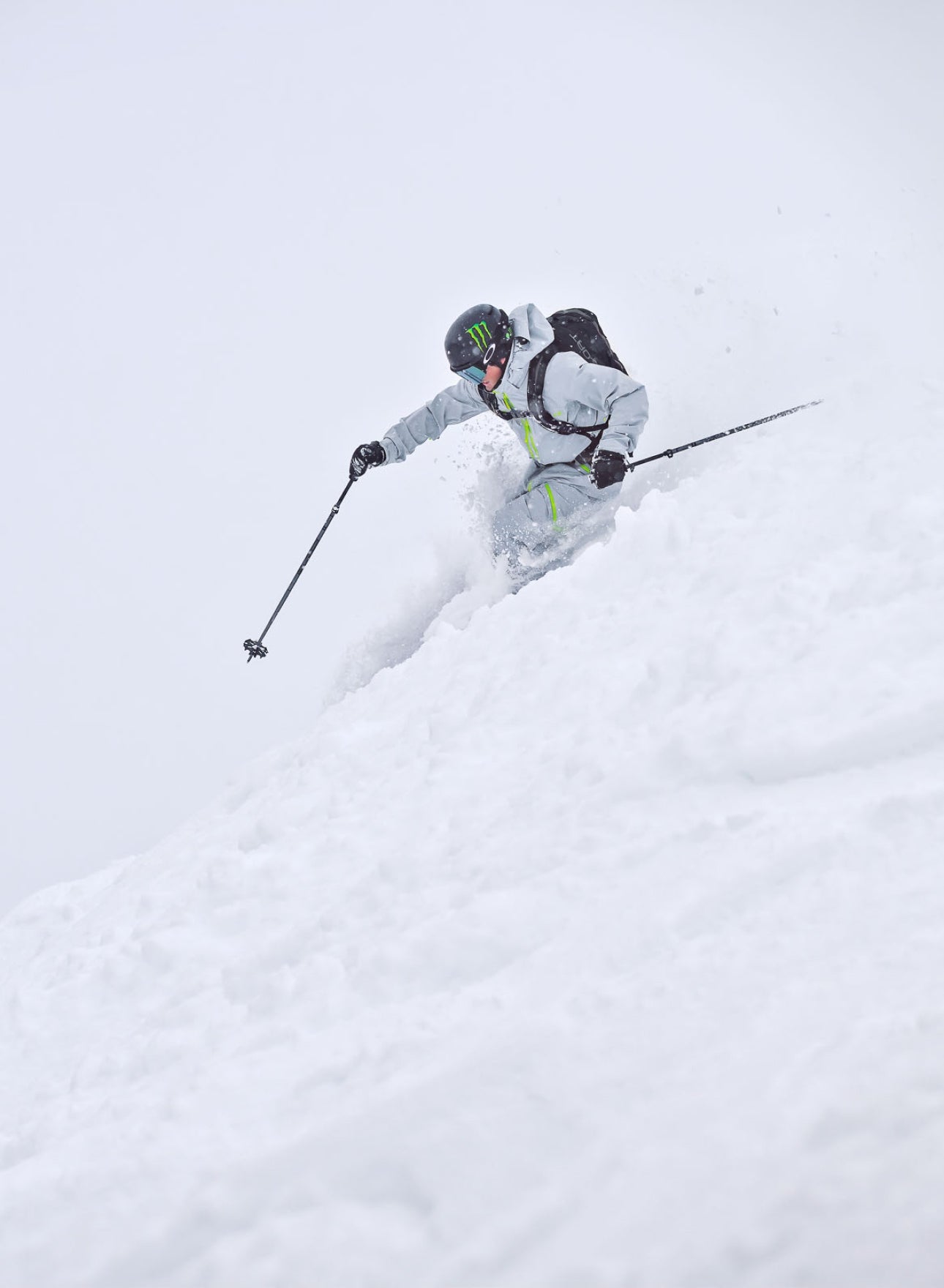 mens all grey ski outfit - InkLine