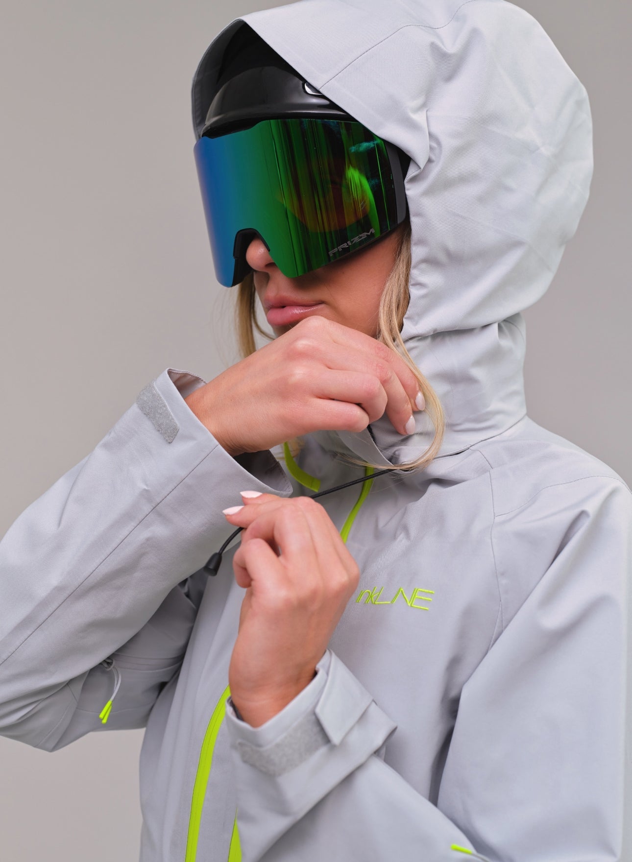 The grey Stein Jacket Womens - InkLine