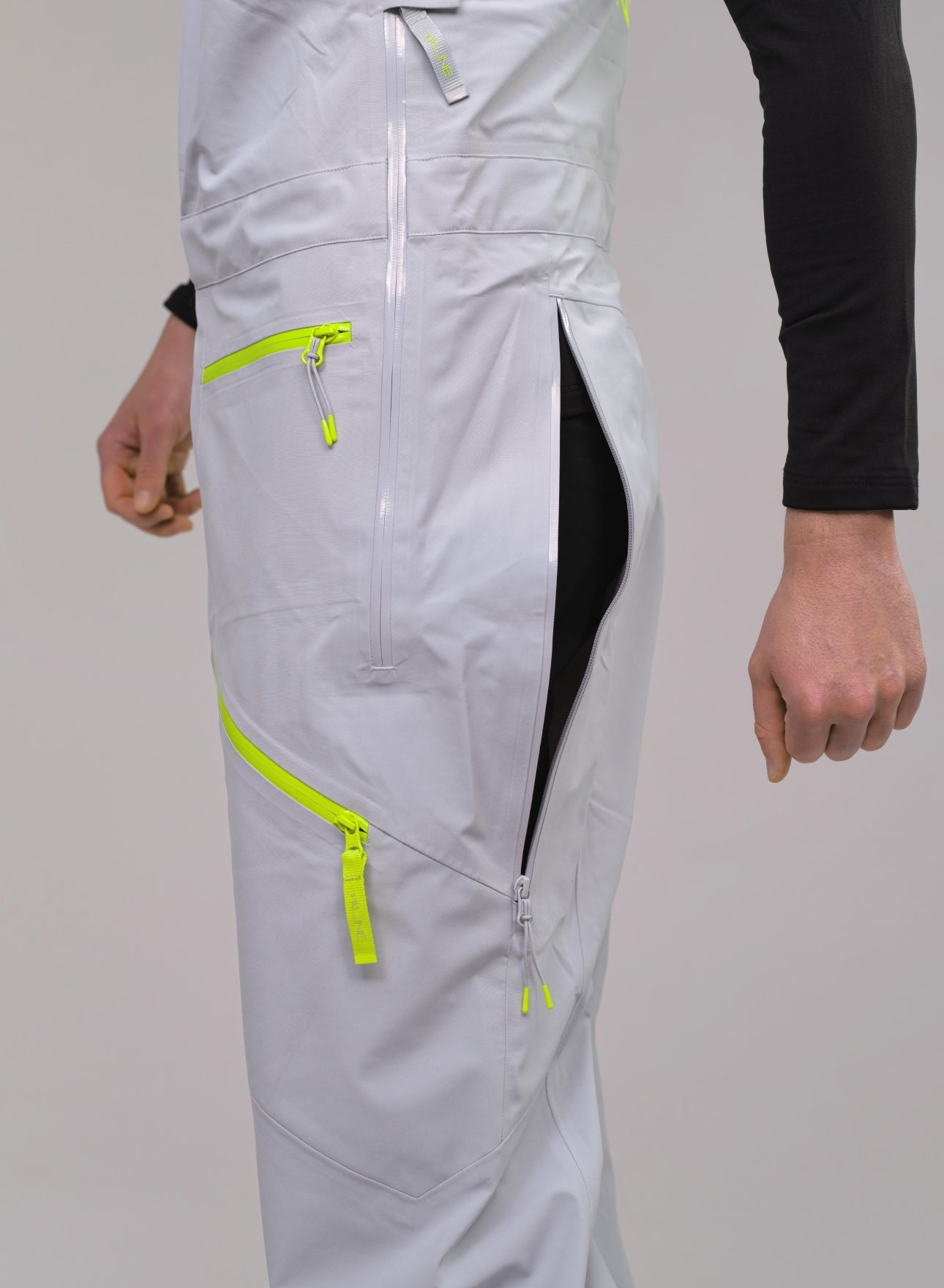 mens gray ski pants