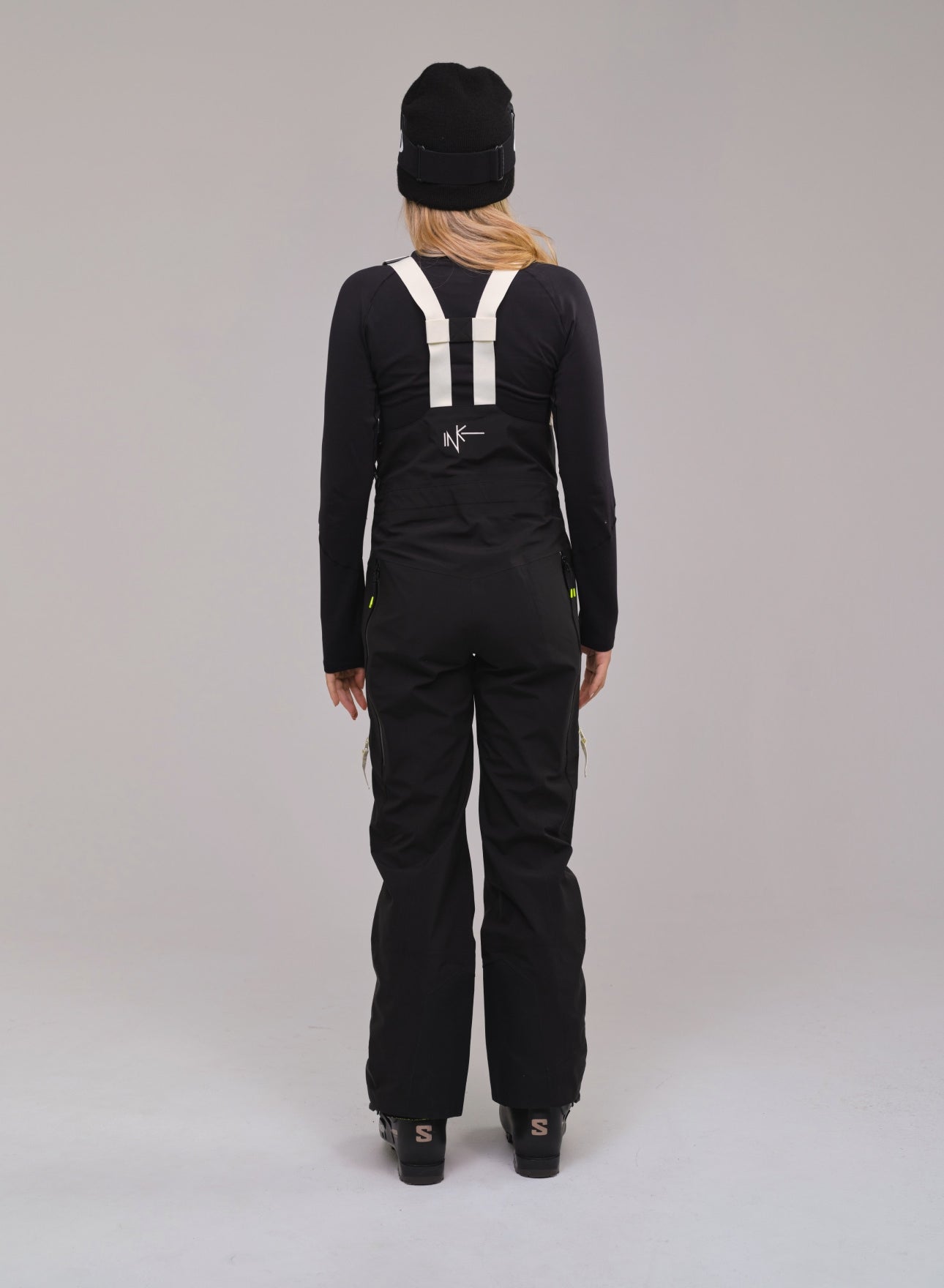 womens black shell ski pants