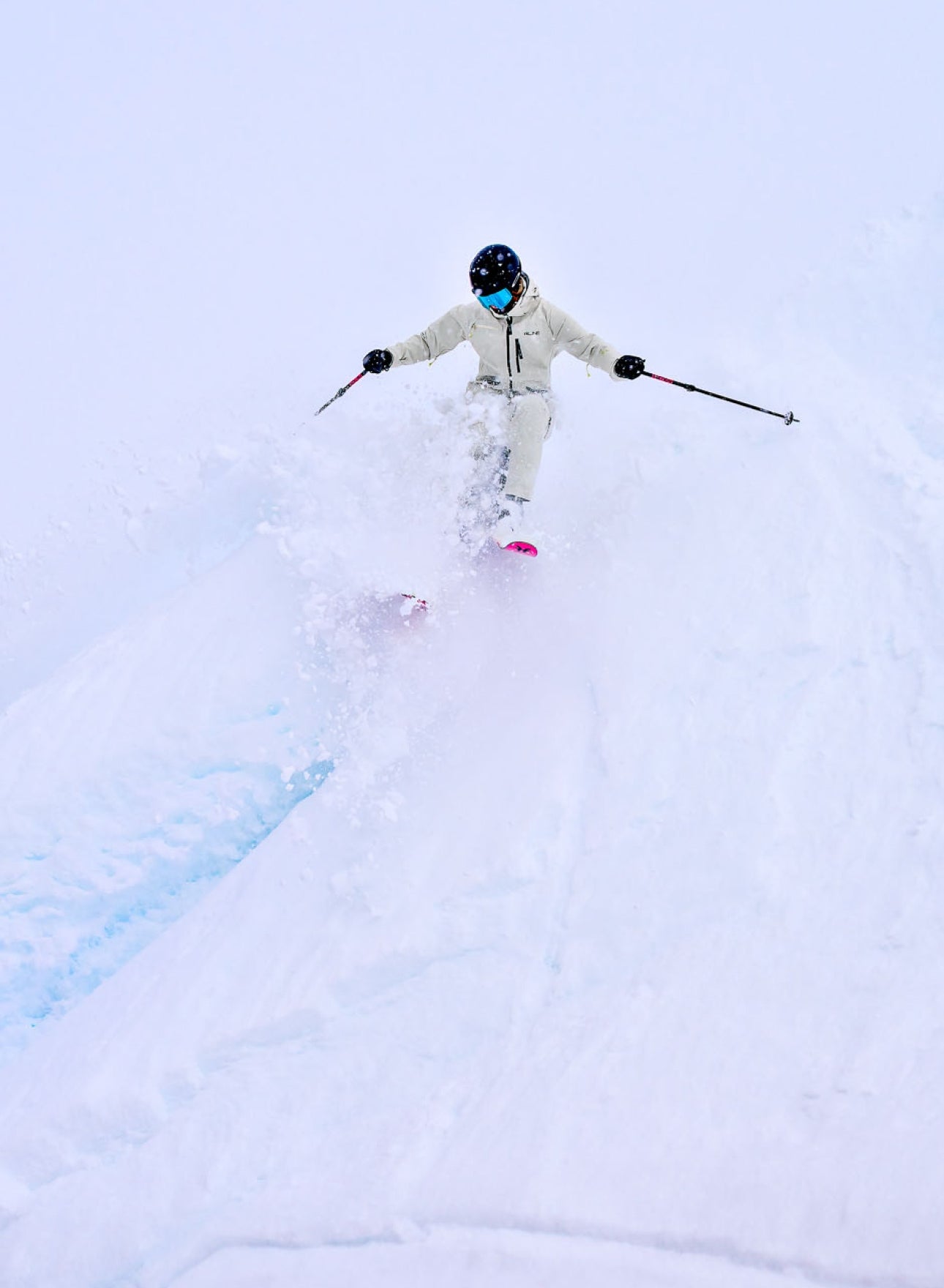 womens backcountry white ski suit