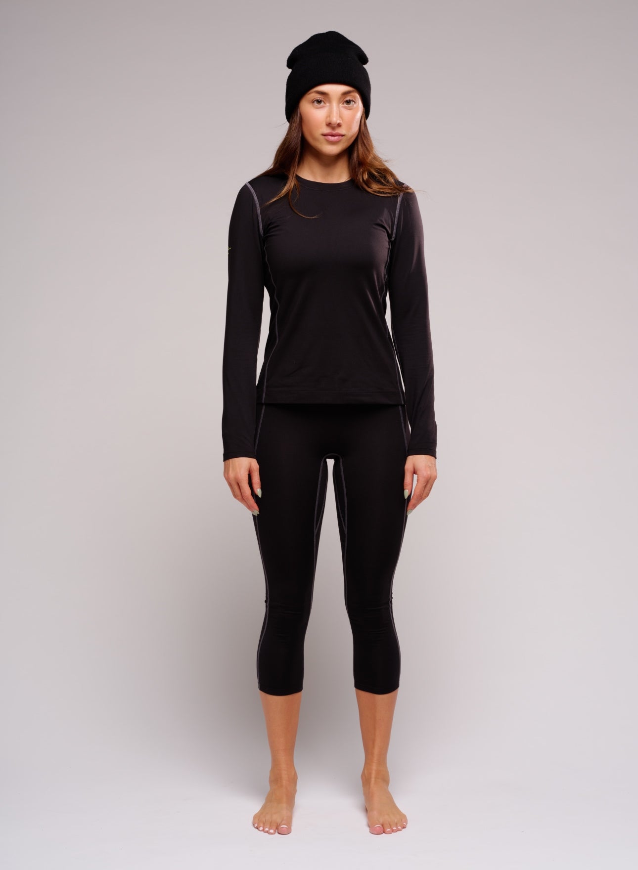 Nova Base Layer Cropped Legging Womens - InkLine